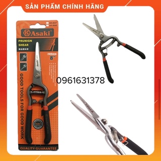 Kéo cắt tỉa cây, cắt cành asaki ak-8648 8inch