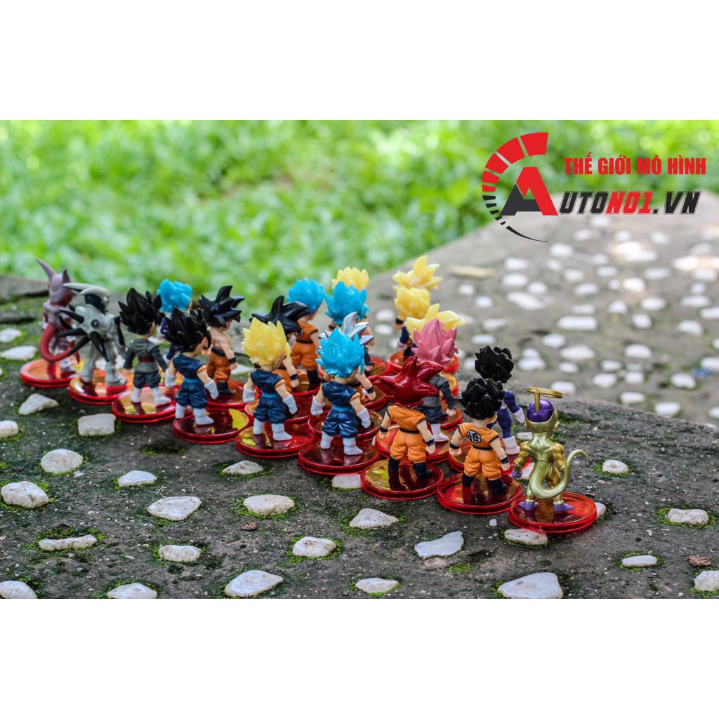 MÔ HÌNH NHÂN VẬT DRAGON BALL SET 21 CON 7CM 6913