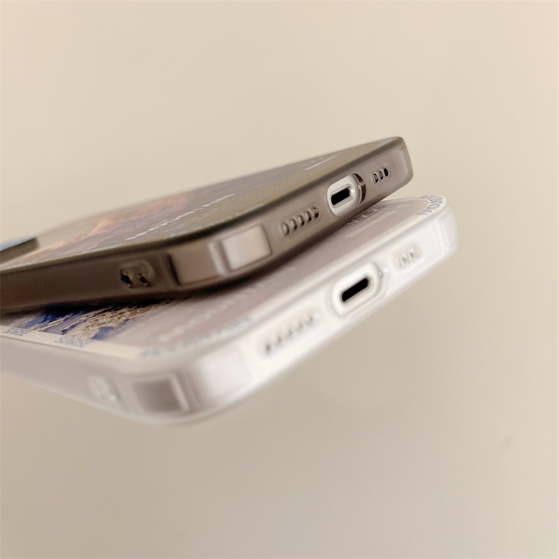 Ốp điện thoại tpu hình núi tuyết bảo vệ camera thích hợp cho Iphone 11 Pro Max 12 Pro Max 7 8 Plus X Xs Max 13 Pro Max