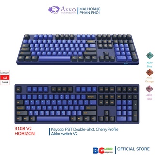 Bàn phím cơ AKKO 3108 v2 Horizon (Akko sw v2) - Sản phẩm chính hãng do Mai Hoàng nhập khẩu và phân phối