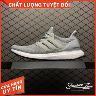 (FREE SHIP + HỘP + QUÀ) Giày thể thao sneaker nam nữ ULTRA BOOST 4.0 Grey xám siêu đẹp cho nam và nữ