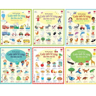 Sách thiếu nhi - Cuốn từ vựng đầu tiên của tôi ( nhiều chủ đề )