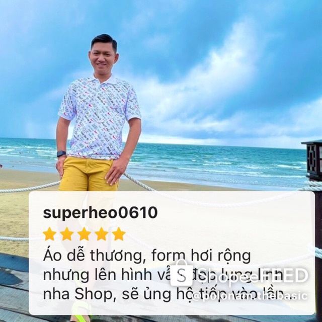 Áo thun polo nam Just Do It, cotton cá sấu poly, form big size từ 50 đến 95kg - THE BASIC