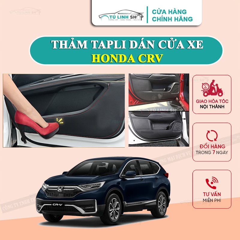 Bộ 4 Thảm Tapli cho Honda CRV dán cánh cửa chống trầy xước xe