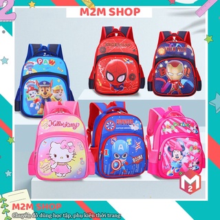 Balo đi học cute hoạt hình cho trẻ em cỡ vừa (mẫu giáo, tiểu học)