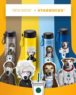 🐶[CHÍNH HÃNG] Bình giữ nhiệt STARBUCKS x Pets Rocks🐶