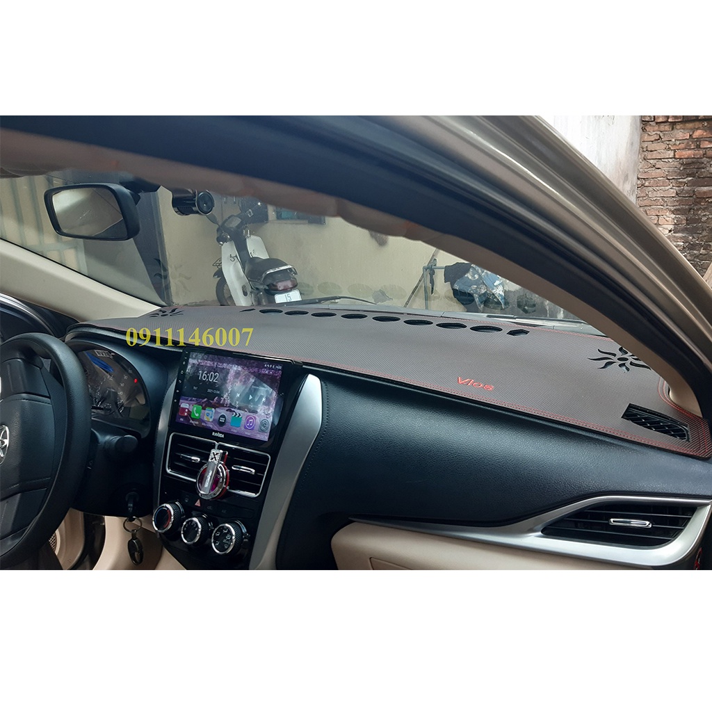 Thảm Táp lô Xe Toyota Vios 2002-2023 Cao Cấp Hàng Loại 1 Dày 3 lớp Chống trơn Trượt