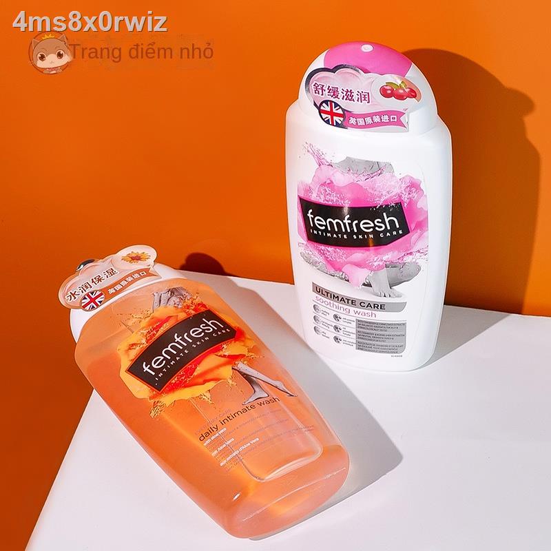 ▫▪Kem dưỡng da vùng kín dành cho phụ nữ có lõi thơm Femfresh của Anh 250ml chăm sóc bà bầu làm sạch và ch