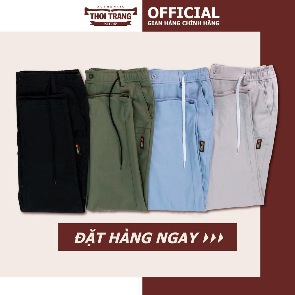 Quần Jogger Nam Dáng Đứng Thể Thao Phong Cách Chuẩn Hàn Quốc, Thiết Kế Ống Bo Chun Co Giãn Thoải Mái, Không Xù Lông