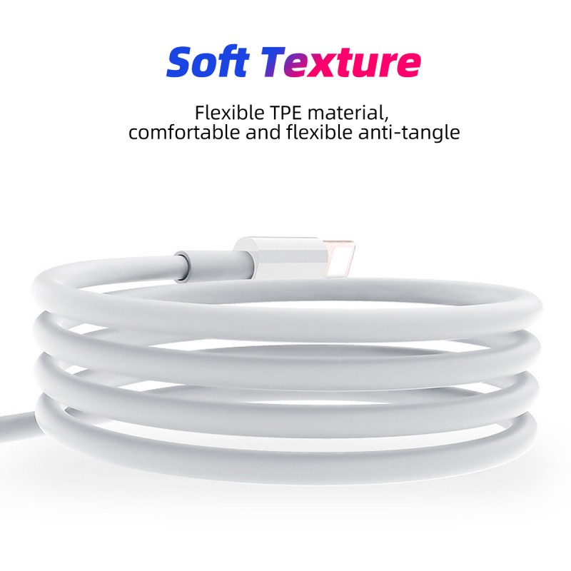 Cáp sạc nhanh FONKEN PD type C/IOS sang USB A dài 1M