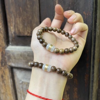 vòng tay trầm mix lu thống