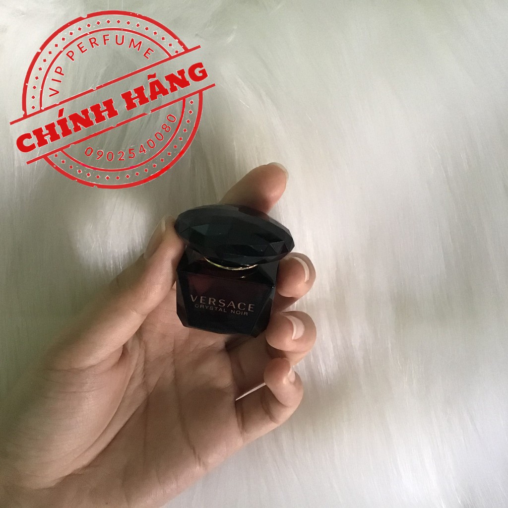 Nước hoa nữ chính hãng Versace Crystal Noir EDT 5ml | BigBuy360 - bigbuy360.vn
