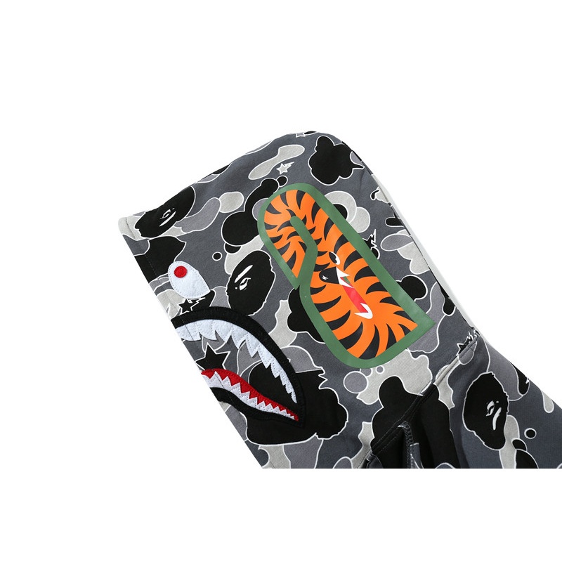 Áo khoác bóng chày dài tay khóa kéo thời trang nam nữ