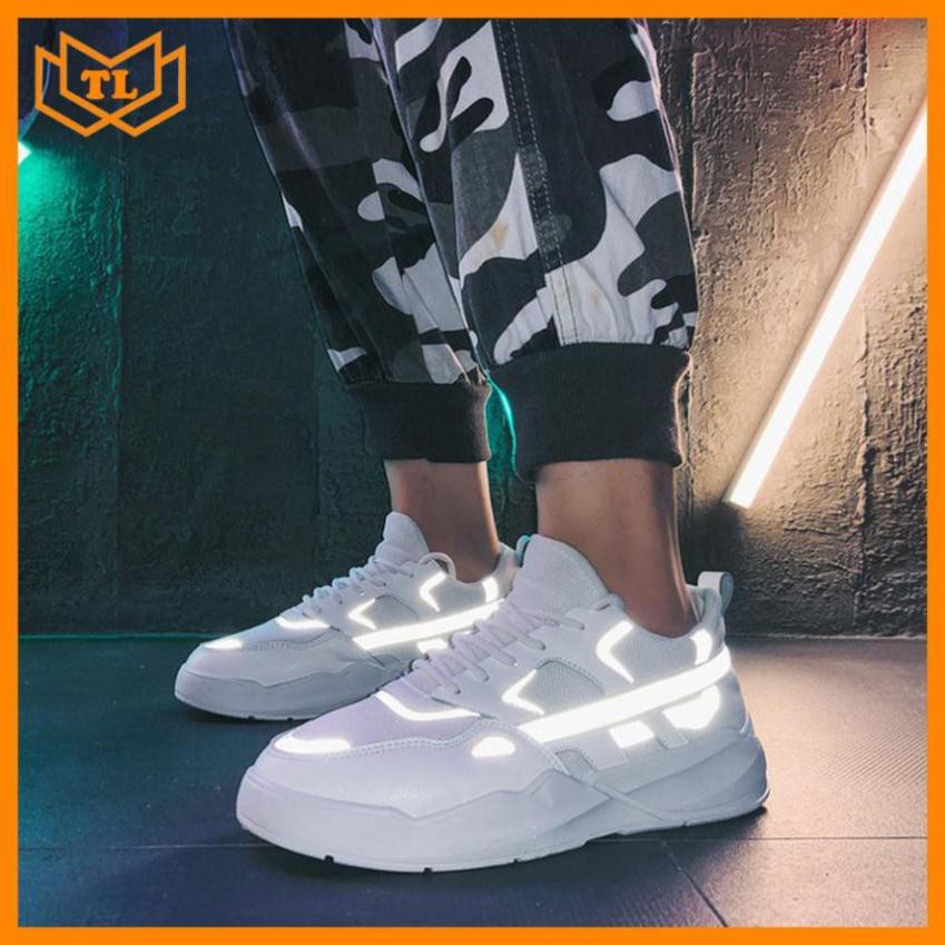 Giày sneaker nam phản quang TL547 Shop Thành Long giày sneaker phản quang nam nữ -re13d new K