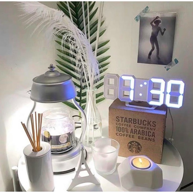Đồng hồ LED điện tử trend Hàn Quốc - Décor nhà Sò