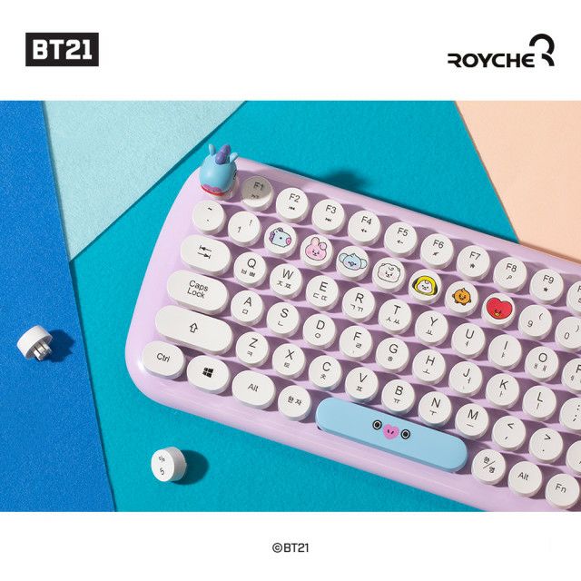 [ tặng mã giảm 50% tối đa 20k ] Nút bàn phím BT21 baby