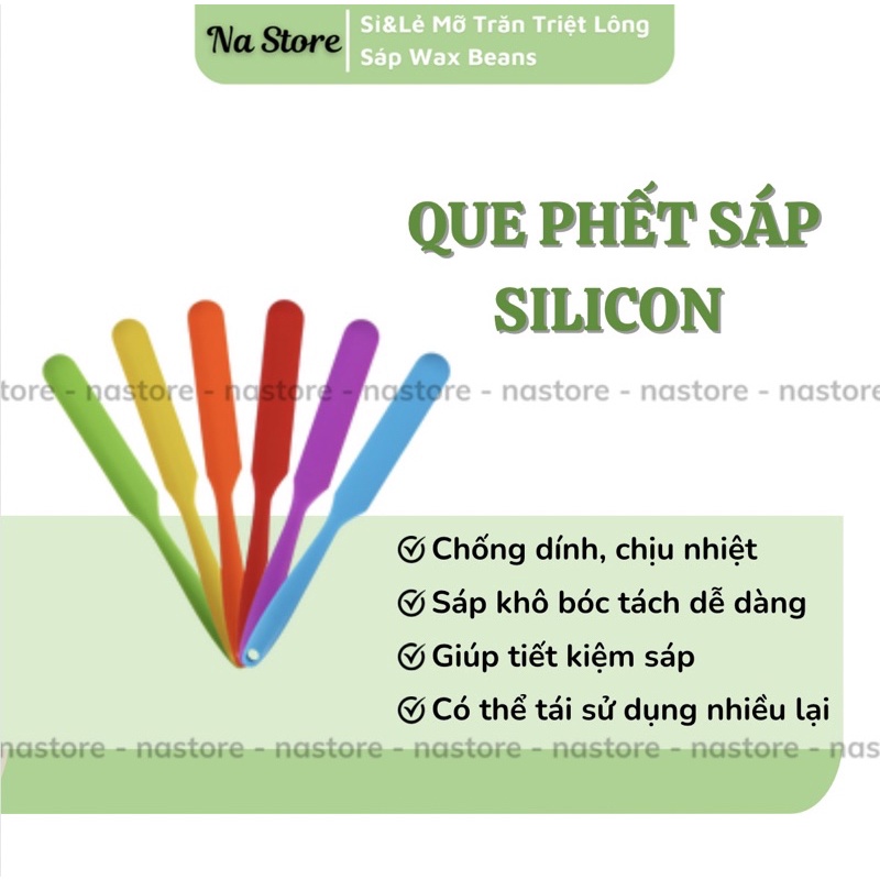 QUE PHẾT SÁP WAX LÔNG CHỐNG DÍNH TÁI SỬ DỤNG NHIỀU LẦN SIÊU TIỆN