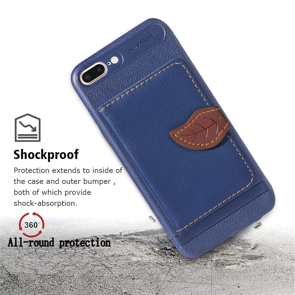 Ốp điện thoại TPU tích hợp ví da PU kiêm giá đỡ dành cho iPhone 6 6S 7 8 Plus X XS XR Max | BigBuy360 - bigbuy360.vn