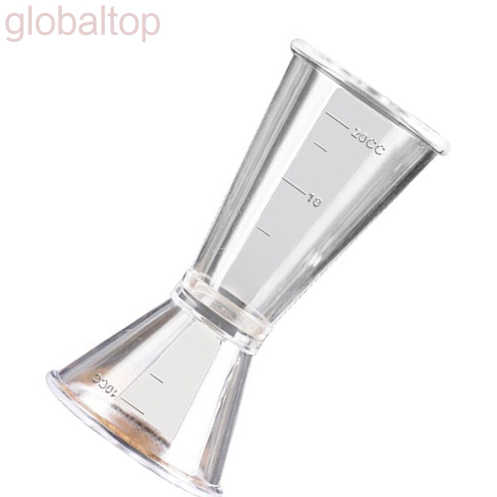 Cốc đo lường bằng nhựa trong suốt tiện lợi cho gia đình/ quán bar