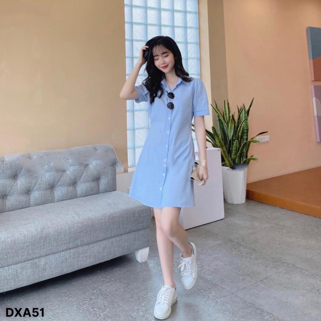 (MẪU MỚI-FREESHIP) ĐẦM CỔ SOMI XUÔNG❤️ CHIBEST_DXA51