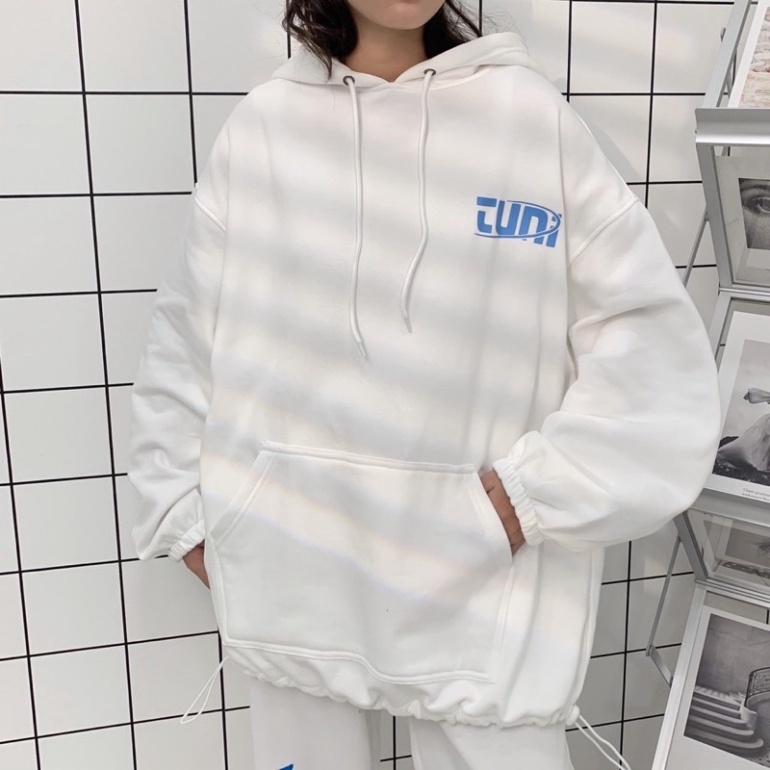 Áo hoodie thụng dáng rộng unisex TUNI dưới 85kg chất nỉ bông cotton - Uni | BigBuy360 - bigbuy360.vn