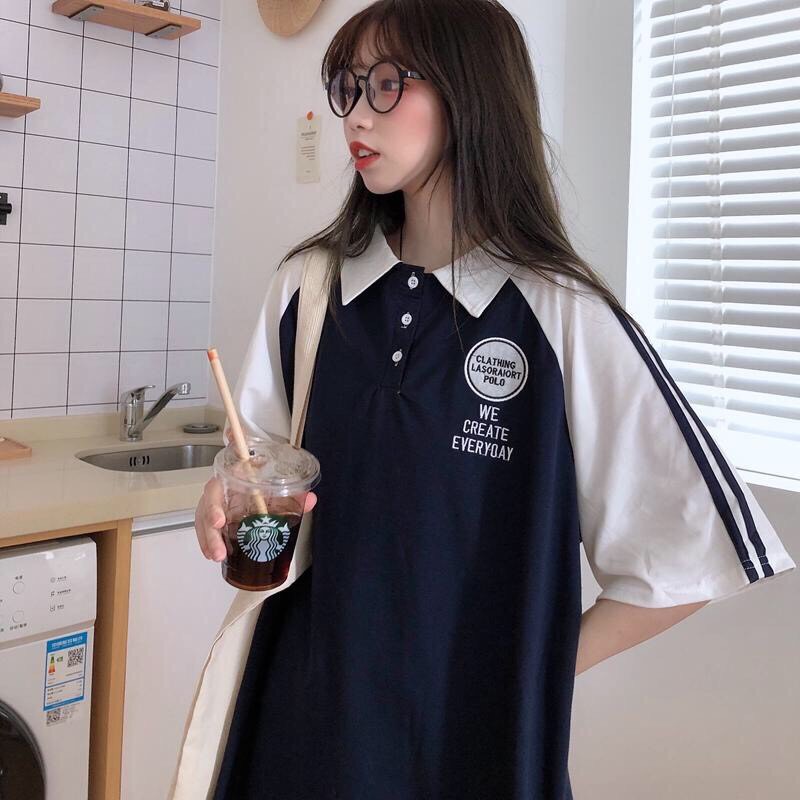 Áo Thun Unisex Form Rộng, áo Phông có cổ tay lỡ in hoạ tiết cá tính M0111