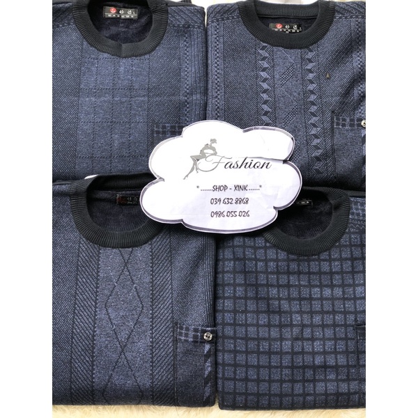 Áo len lót lông tặng bố, tặng Ông