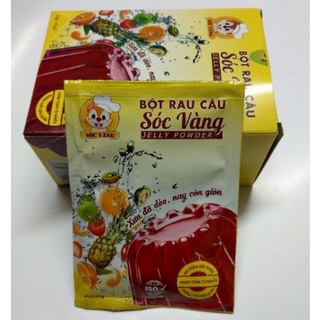 Bột rau câu sóc vàng
