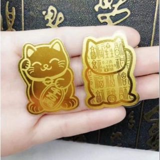 MÈO VÀNG VÍA THẦN TÀI MAY MẮN