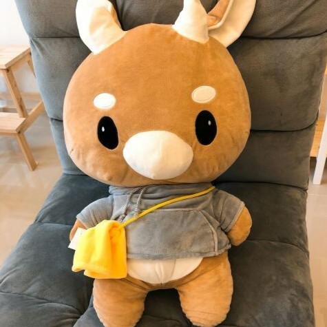 GẤU BÔNG BÒ CHĂM CHỈ (50cm)