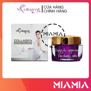 Kem face tím n collagen 15g chính hãng - kem face ncollagen giúp giảm mụn, ngăn ngừa nám - 8938526572096