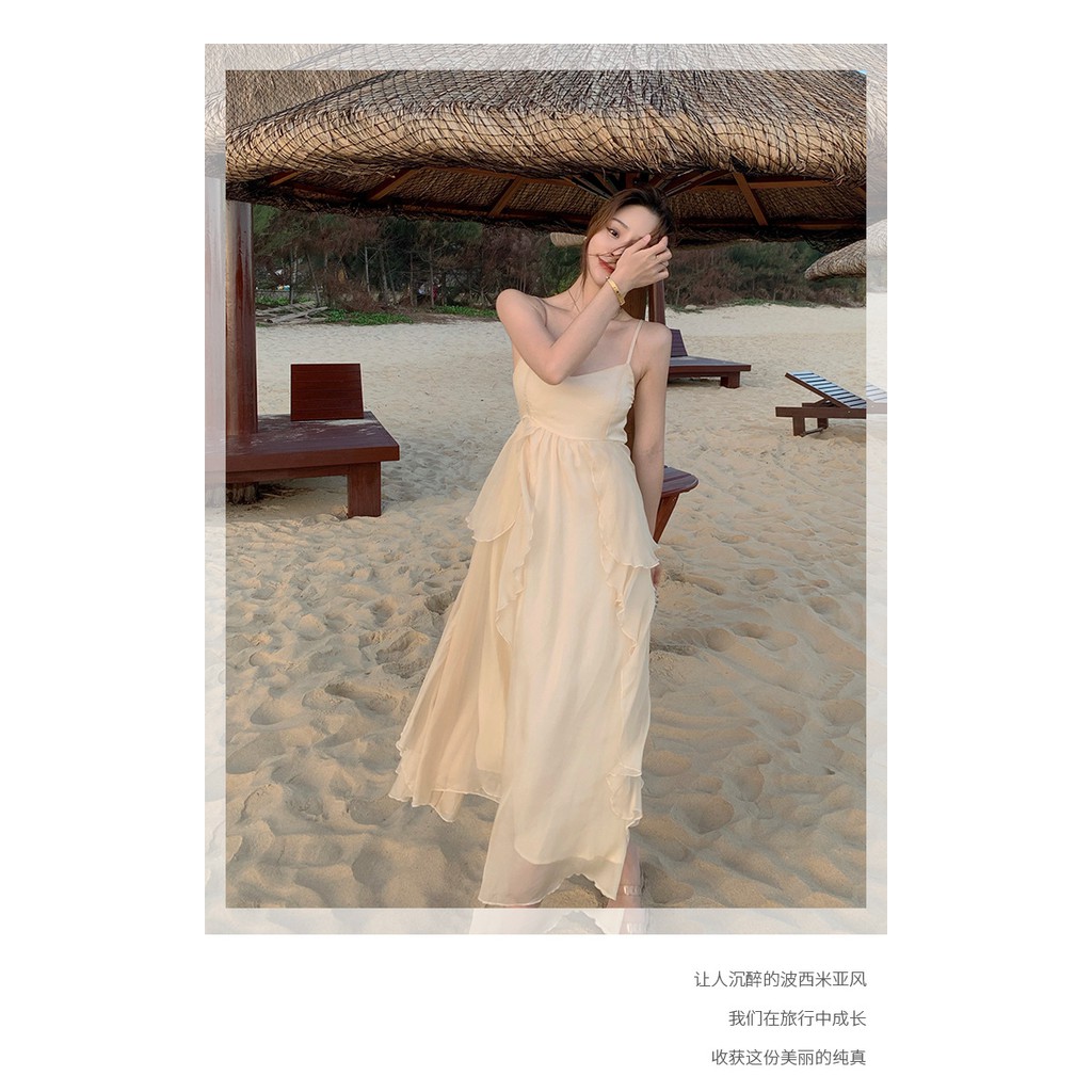 {SẴN}ĐẦM MAXI VÁY MAXI VOAN HAI DÂY HỞ LƯNG MẪU MỚI 2021 HÀNG QUẢNG CHÂU | BigBuy360 - bigbuy360.vn