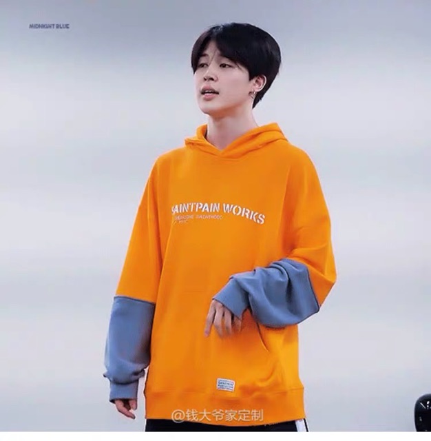 ẢNH THẬT ÁO HOODIE SAINTPAIN JIMIN BTS