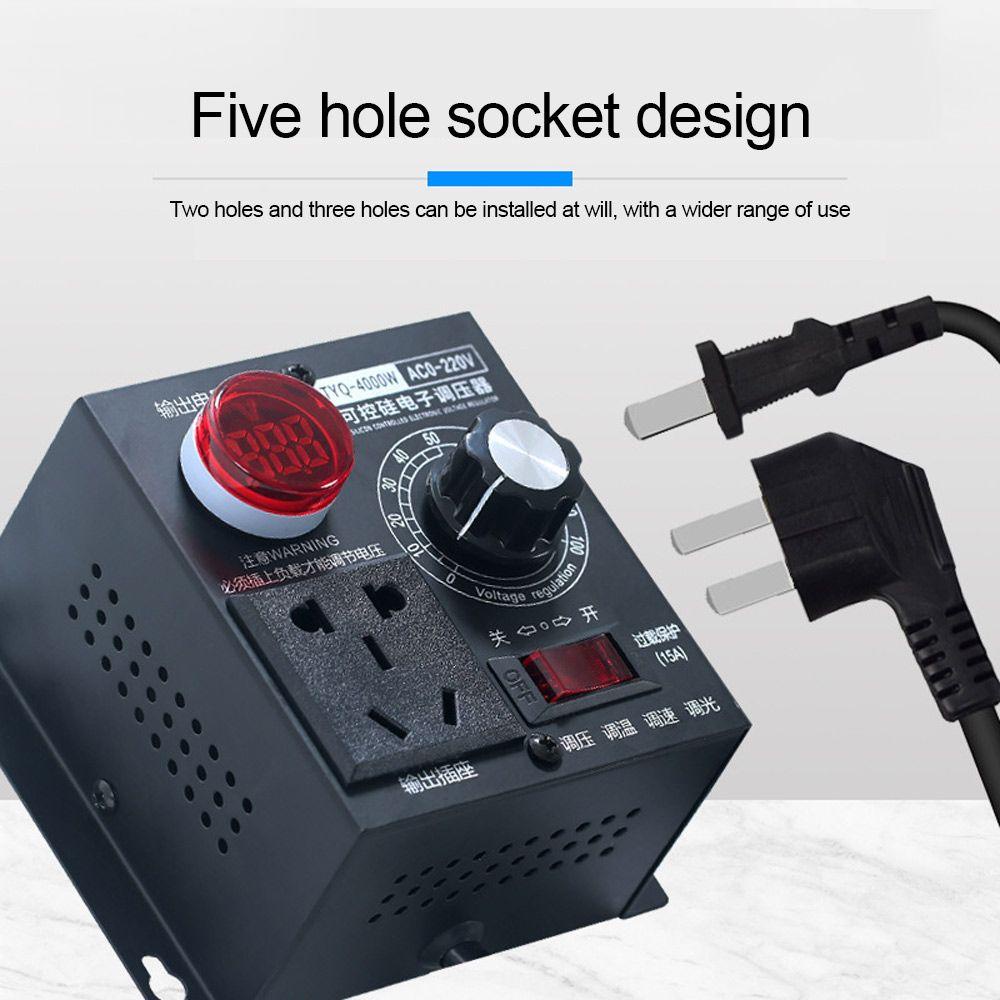 Thiết Bị Điều Chỉnh Điện Áp 220V 4000W Chuyên Dụng