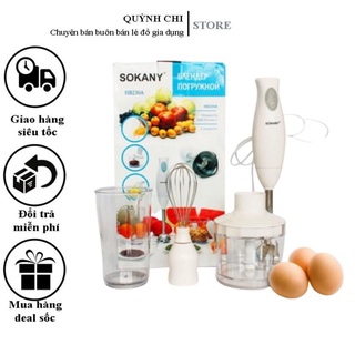 Máy xay cầm tay Sokany HB230A đa năng - Máy xay sinh tố hoa quả