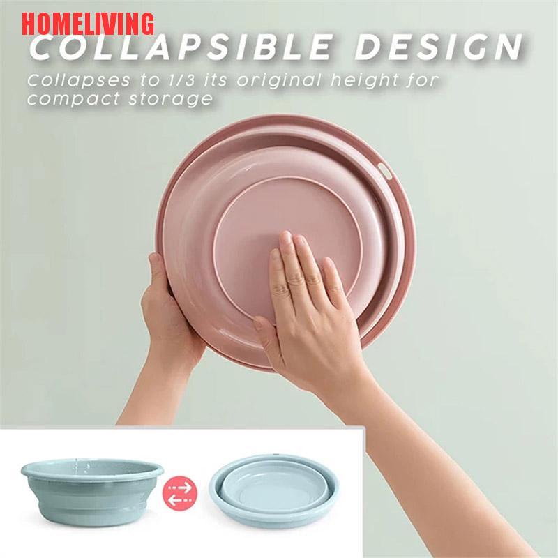 Chậu Rửa Chân Bằng Silicone Có Thể Gấp Gọn Tiện Lợi