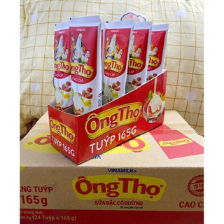 COMBO 2 TUÝP SỮA ĐẶC ÔNG THỌ DẠNG TUÝP 165G ( HOT ). CAM KẾT HÀNG CÔNG TY