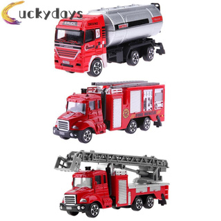 Mô Hình Xe Cứu Hỏa Mini Bằng Hợp Kim Độc Đáo Cho Bé