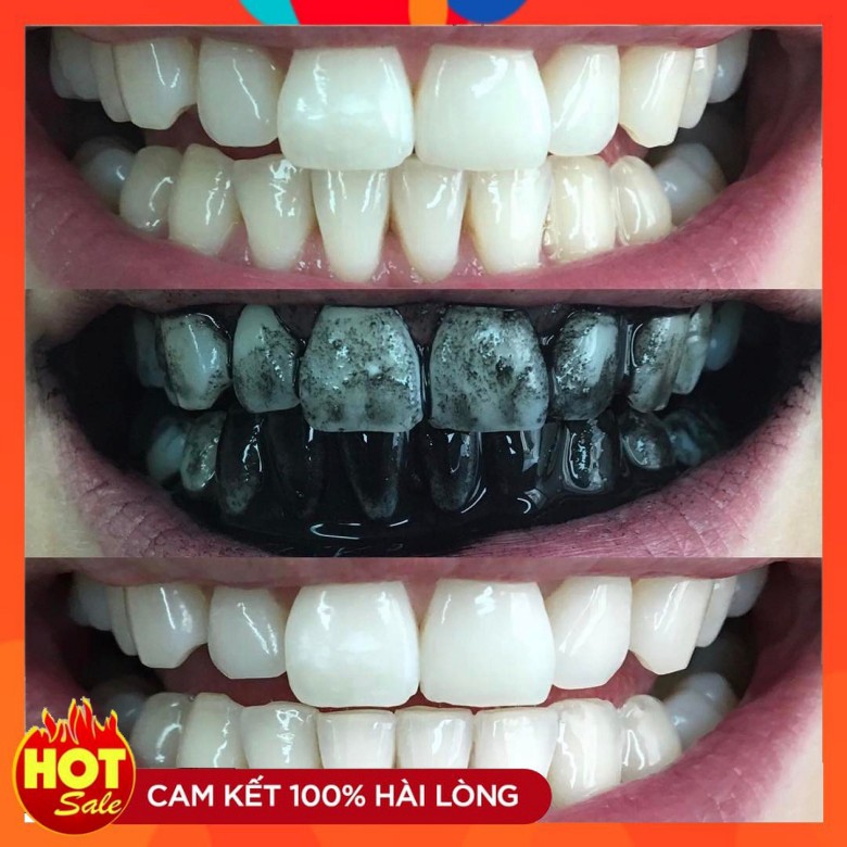 🔥RẺ VÔ ĐỊCH🔥 Bột trắng răng than tre hoạt tính Teeth Whitening Nhật Bản - Hiệu quả sau 7 ngày sử dụng