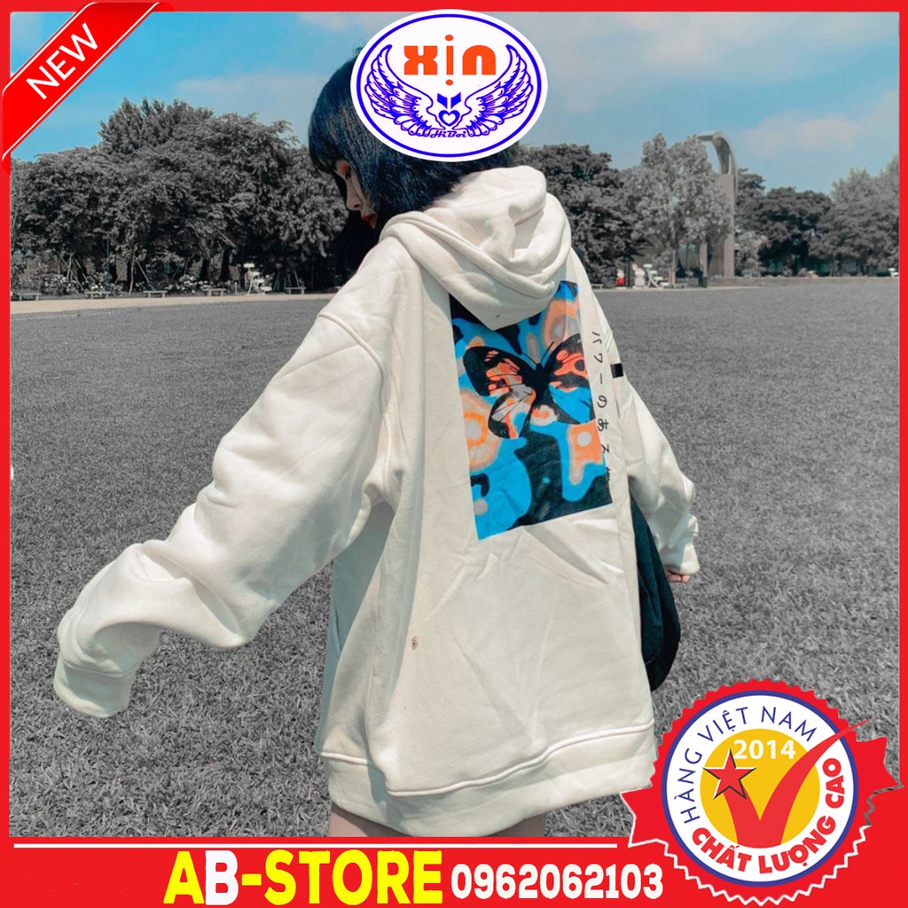 (🌈𝗡𝗘𝗪 𝗔𝗥𝗥𝗜𝗩𝗔𝗟 💢) ÁO HOODIE - ÁO KHOÁC NỈ NGOẠI Dây Kéo bướm (Ảnh Thật) HOOIDE MỚI mới