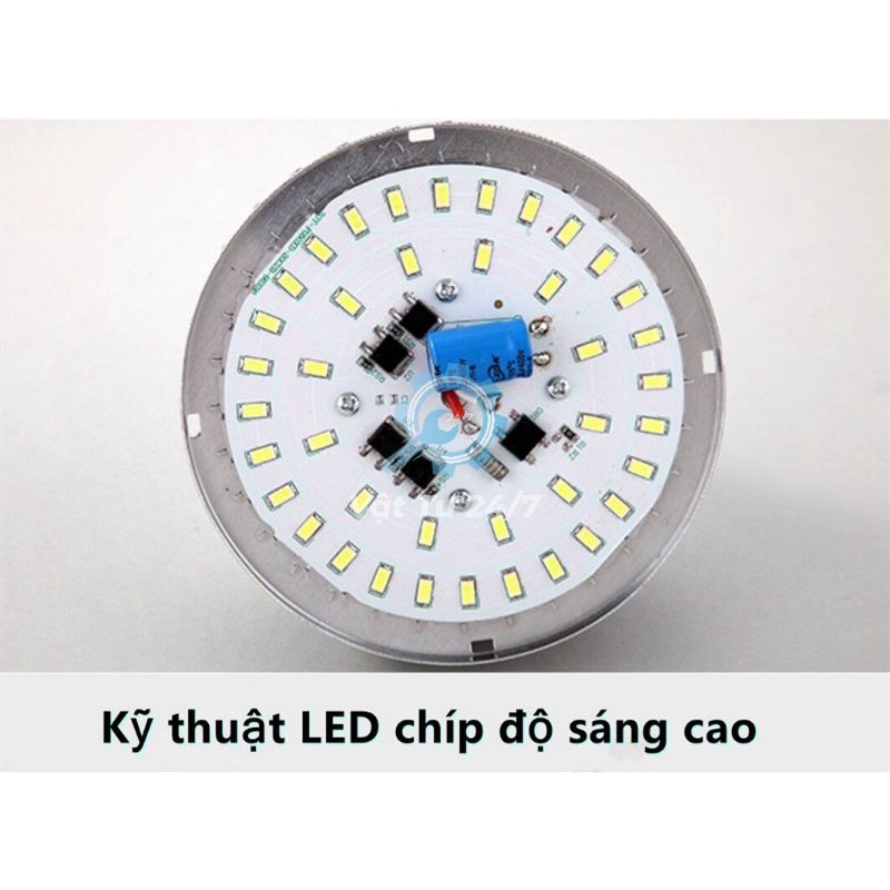 Bóng đèn Led Búp Bulb Trụ Xưởng Công Suất Lớn 50w 100w 150w đui E27 Thân Nhôm Cao Cấp