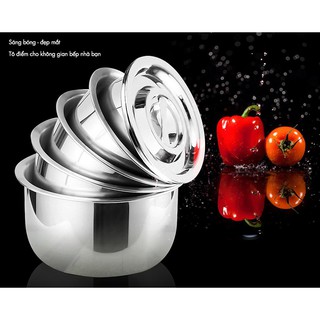 Bộ 5 Nồi Inox Cao Cấp Mishio 2018