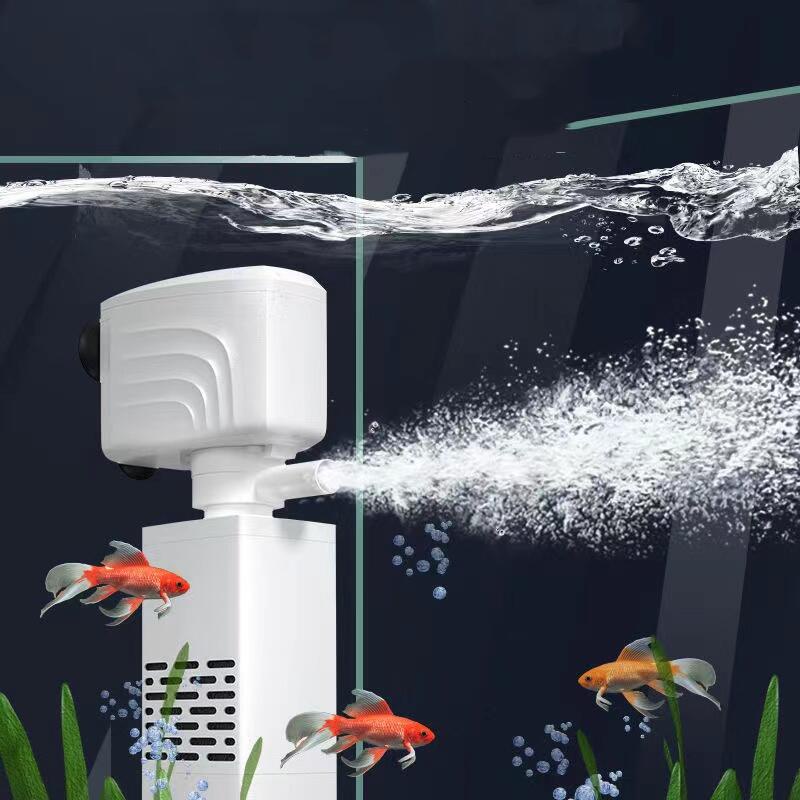 Máy Bơm Oxy Thiết Kế Ba Trong Một Cho Bể Cá