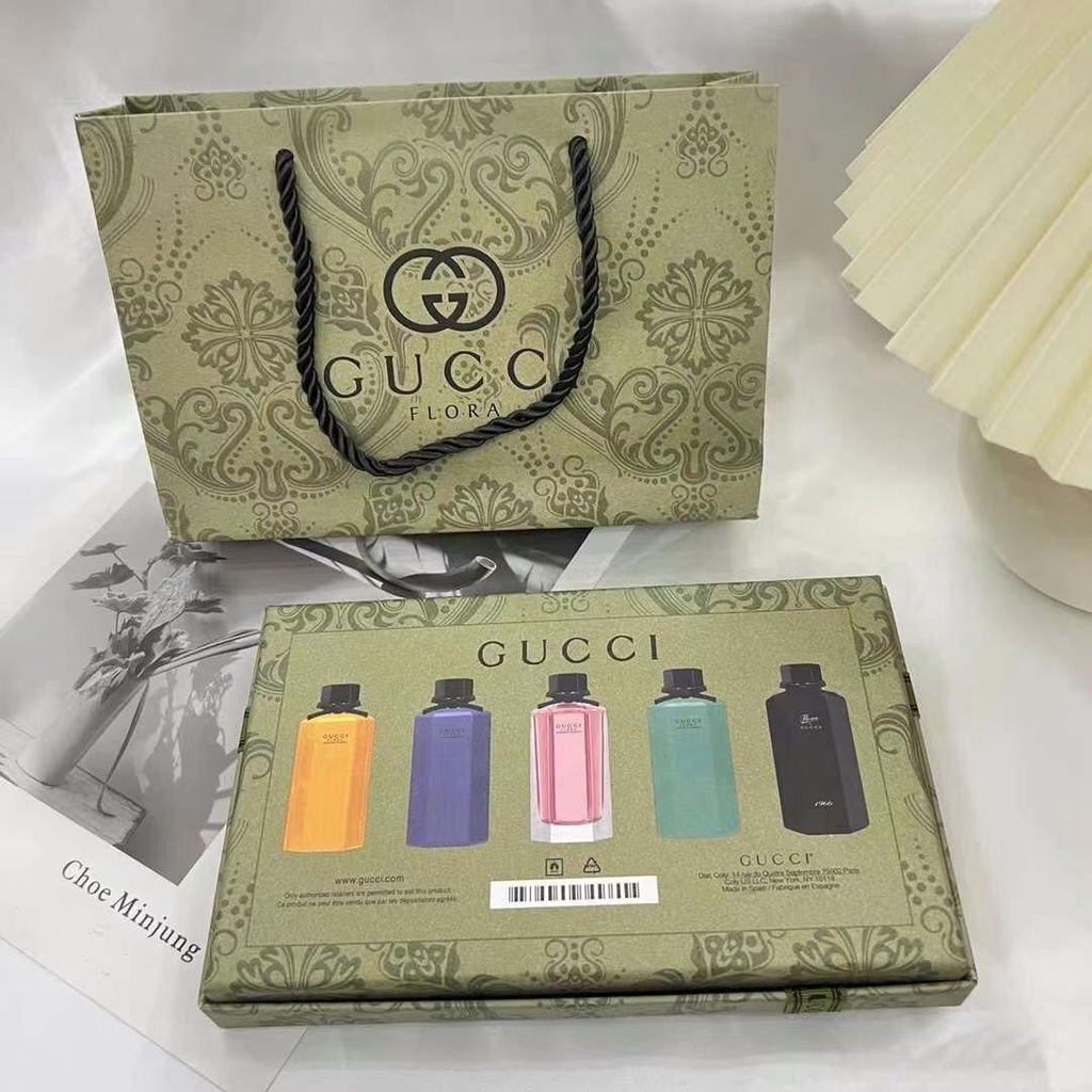 Bộ 5 Lọ Nước Hoa Nhảy Múa Gucci Mẫu Thử 5ml