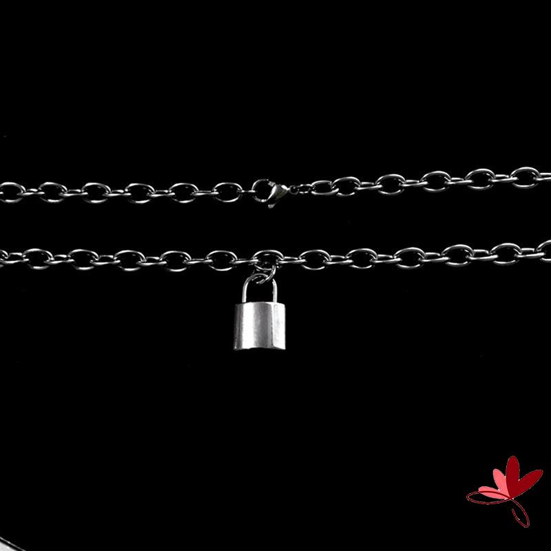 Dây Xích Đeo Thắt Lưng Có Khóa Phong Cách Punk Hiphop Thời Trang Nữ