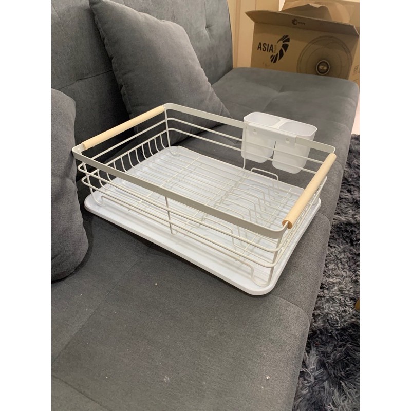 Kệ sắt để bát đũa cán gỗ, giá đựng bát đũa Hàn Quốc - Décor nhà Sò | BigBuy360 - bigbuy360.vn