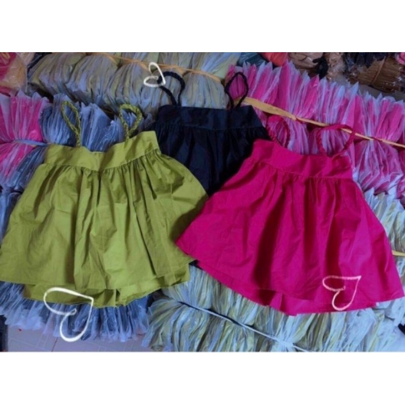 Sét bộ áo 2 dây bính + quần chất vải Kate lụa dày dặn, mềm mại siu đẹp