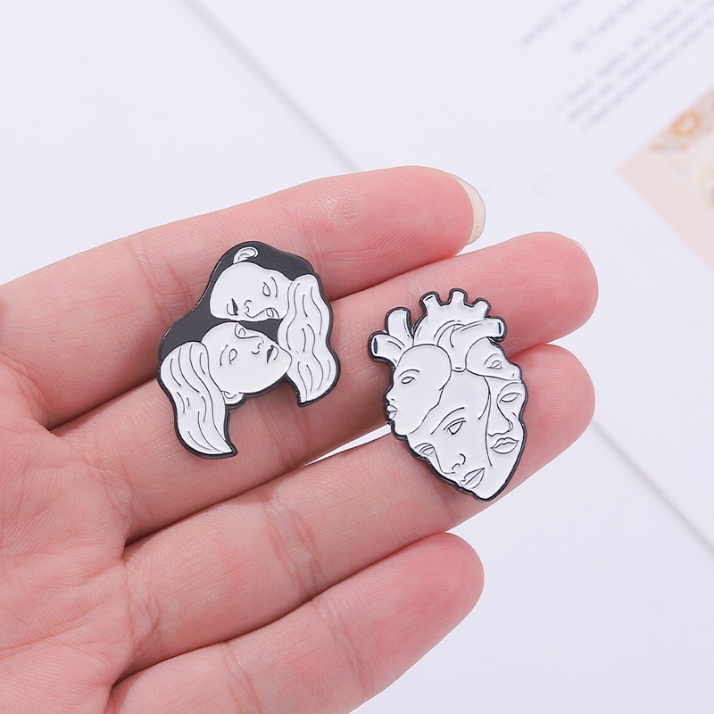 Huy Hiệu Cài Áo Hình Mặt Cười Hoạt Hình Ngộ Nghĩnh 6 Phong Cách