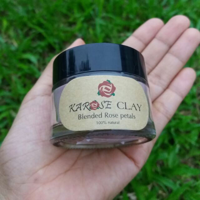 Bột cánh hoa hồng sấy karose clay