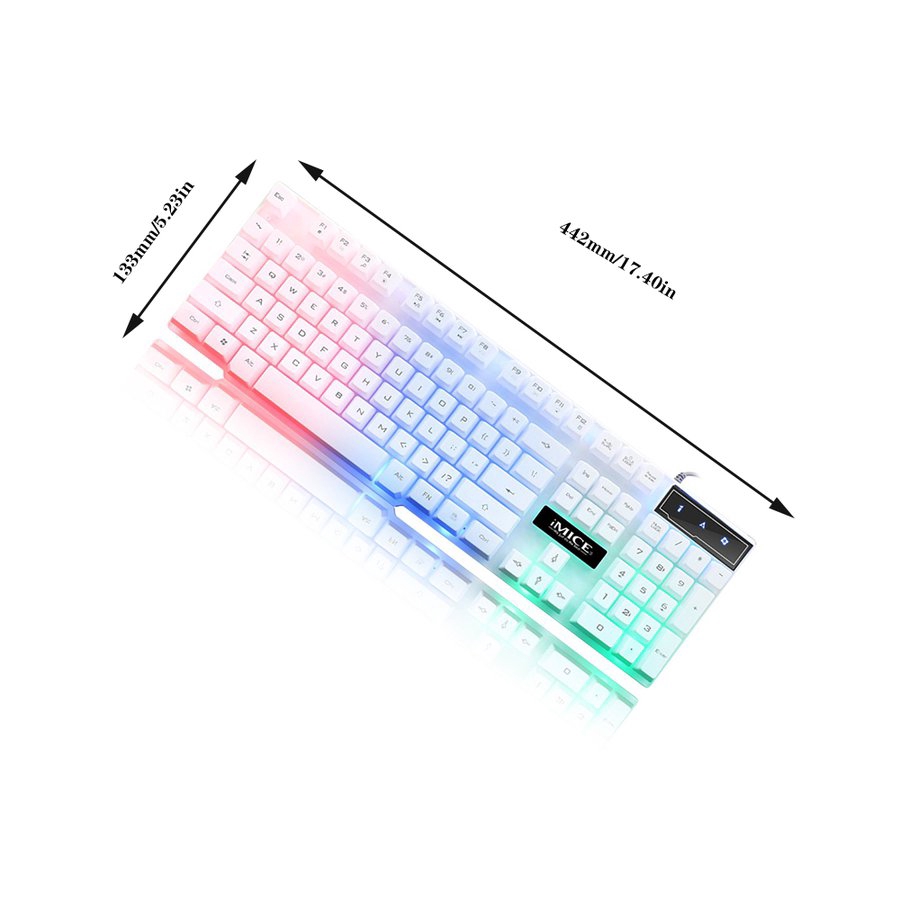 Bàn phím cơ Gaming AK-600 RGB 104 phím chất lượng cao